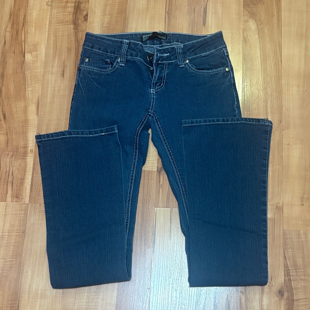 BONGO Dark Blue Straight Leg Jeans